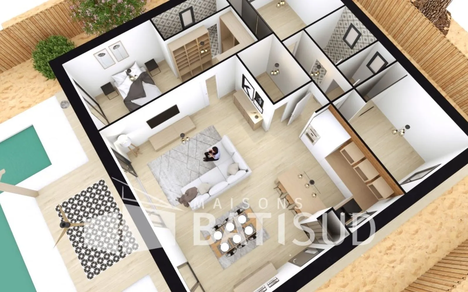 Projet de construction d'une maison 90 m² avec terrain à SALLES (33) à Salles — photo 5