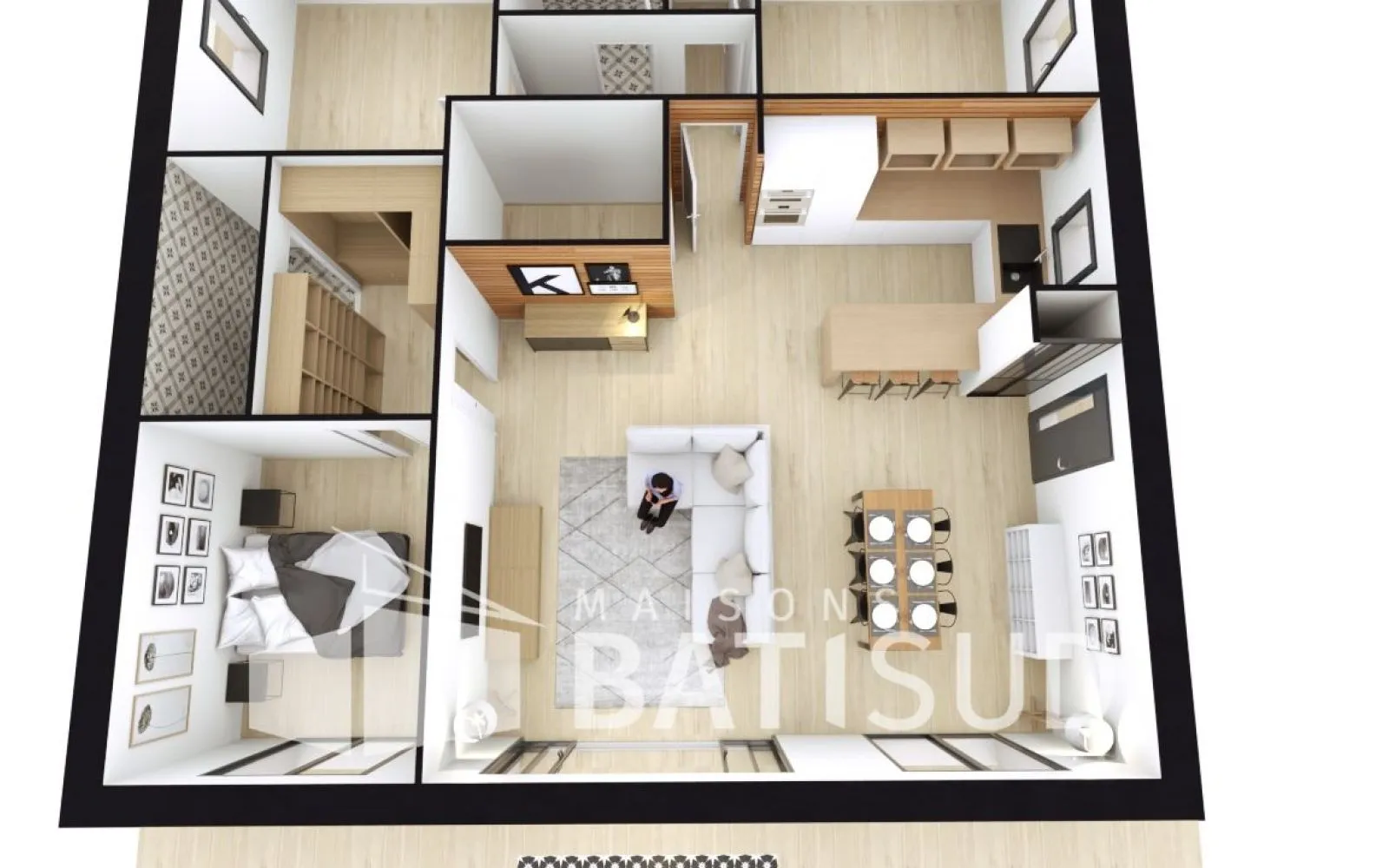 Projet de construction d'une maison 90 m² avec terrain à SALLES (33) à Salles — photo 6
