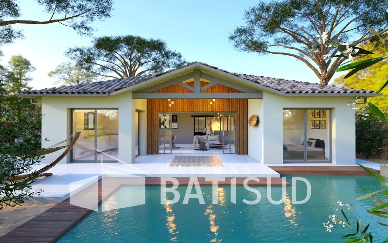 BISCARROSSE Magnifique maison 100M² habitable + terrasse couverte à Biscarrosse — photo 6