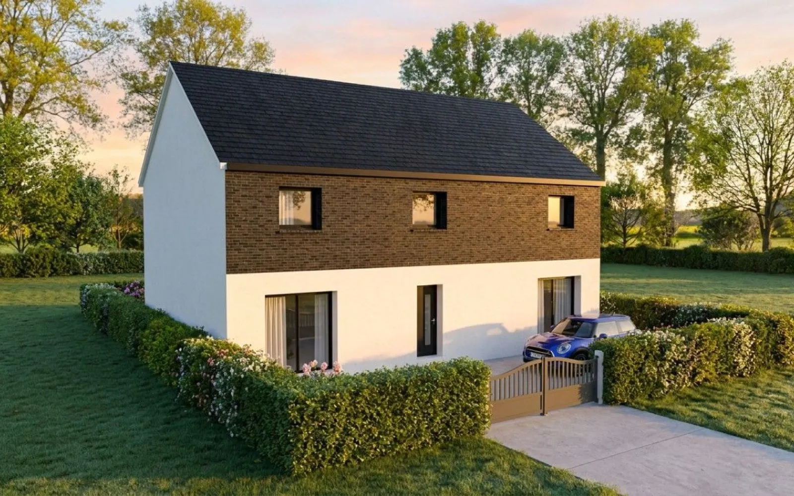 Projet de construction d'une maison 140 m² avec terrain à LAGNY-SUR-MARNE (77) à Lagny-sur-Marne — photo 1