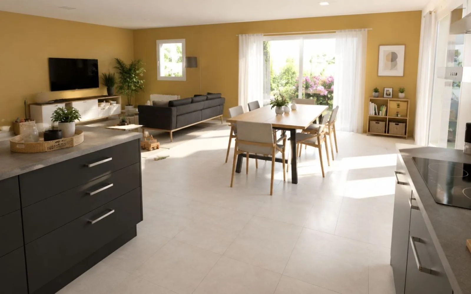 Projet de construction d'une maison 100 m² avec terrain à CLEDER (29) à Cléder — photo 2
