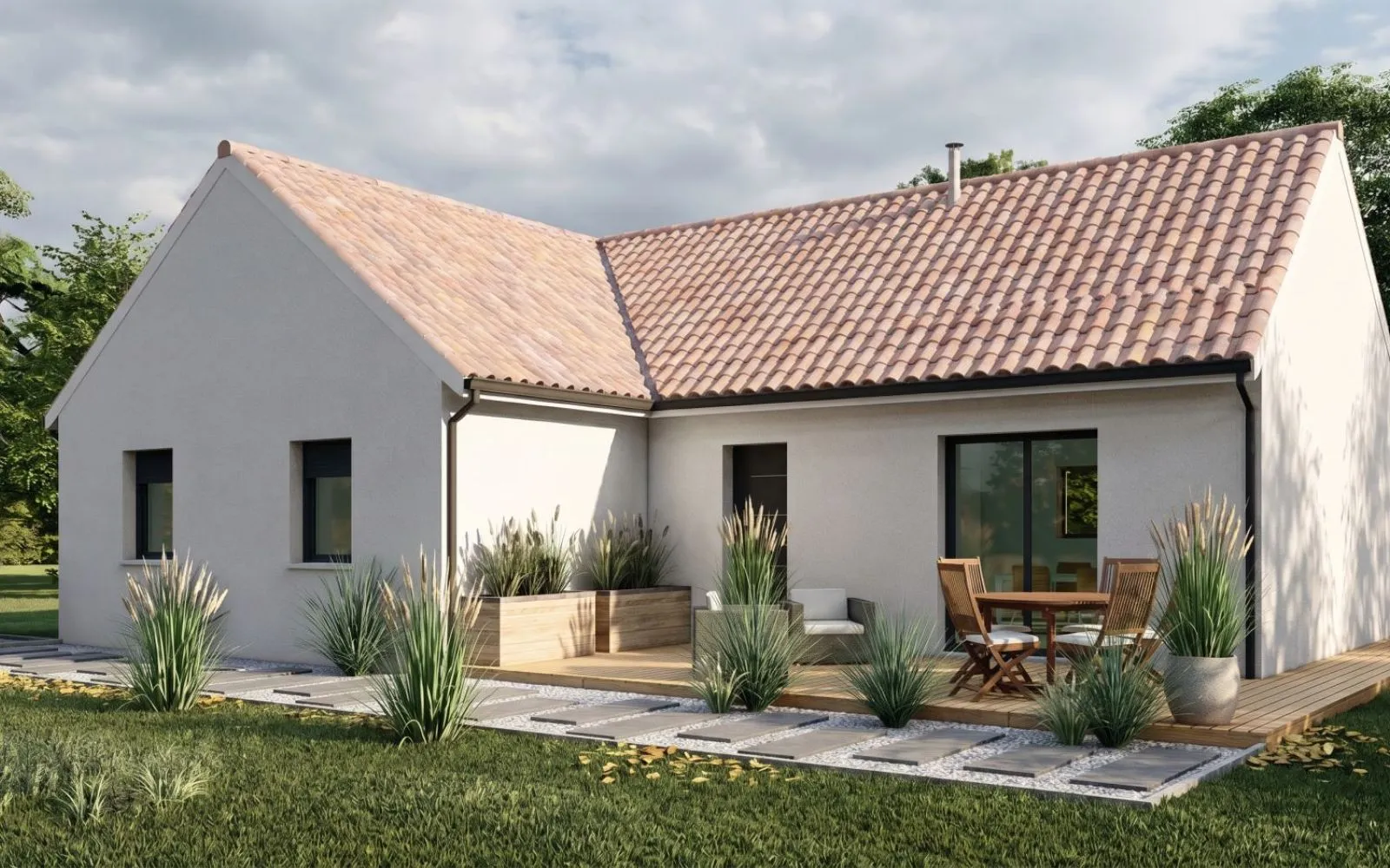 Projet de construction d'une maison 103.25 m² avec terrain à GUERET (23) à Guéret — photo 1