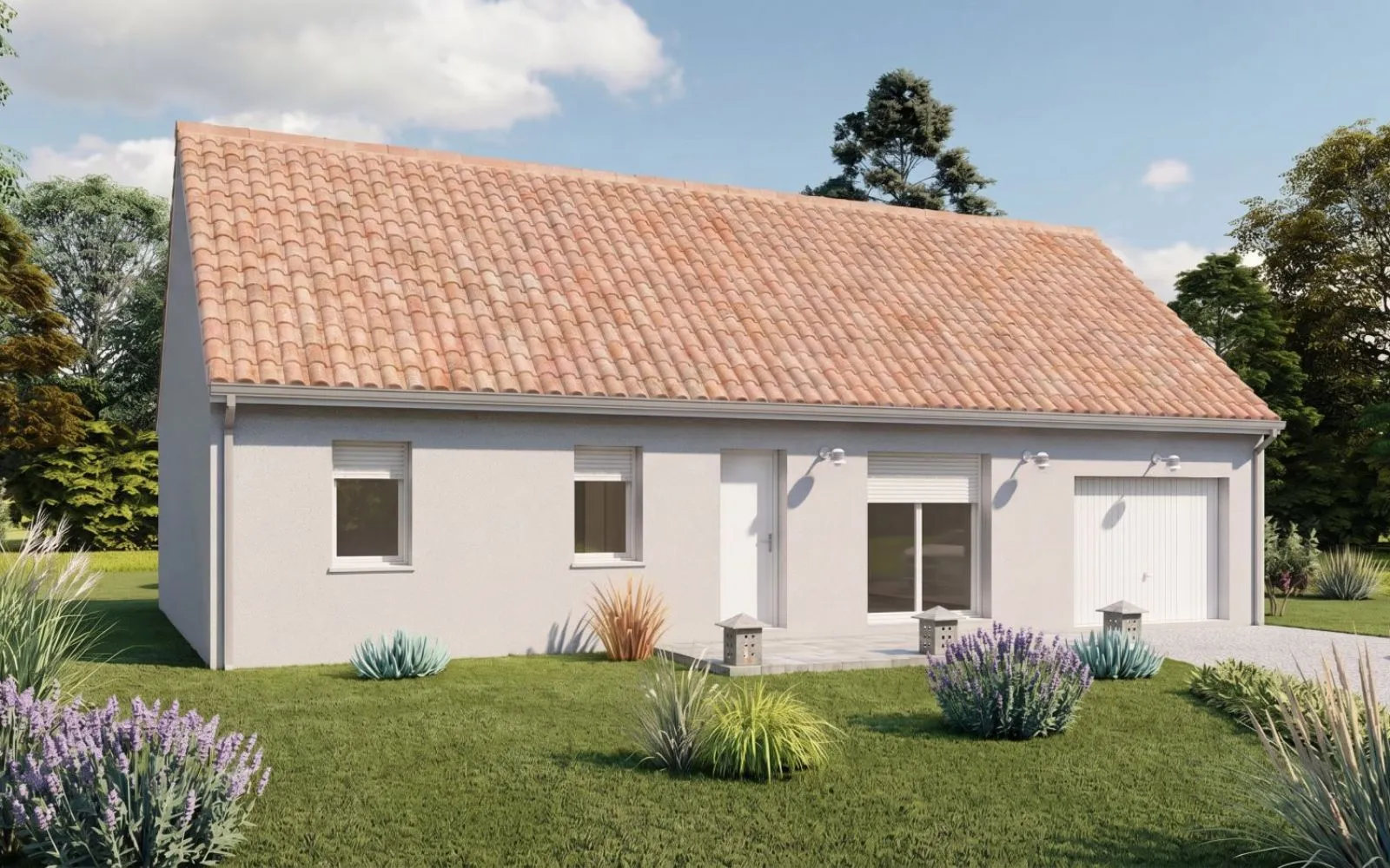 Projet de construction d'une maison 95 m² avec terrain à GENOUILLAC (23) à Genouillac — photo 1