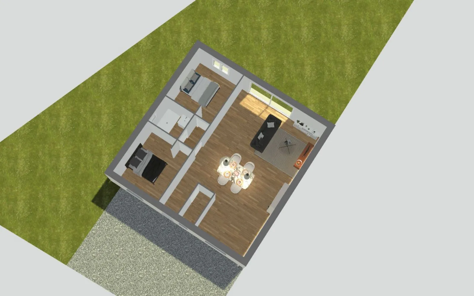 Projet de construction d'une maison 70 m² avec terrain à MONTPITOL (31) au prix de 0€. à Montpitol — photo 2