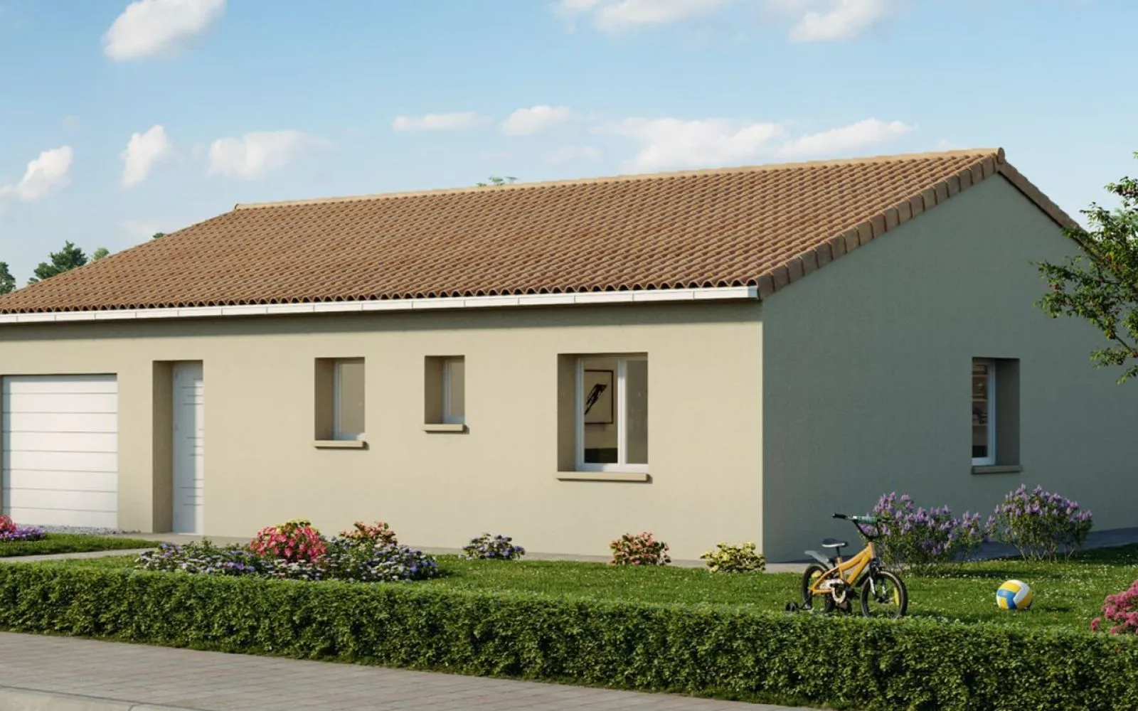 Projet de construction d'une maison 70 m² avec terrain à CHAMPAGNOLLES (17) à Champagnolles — photo 1