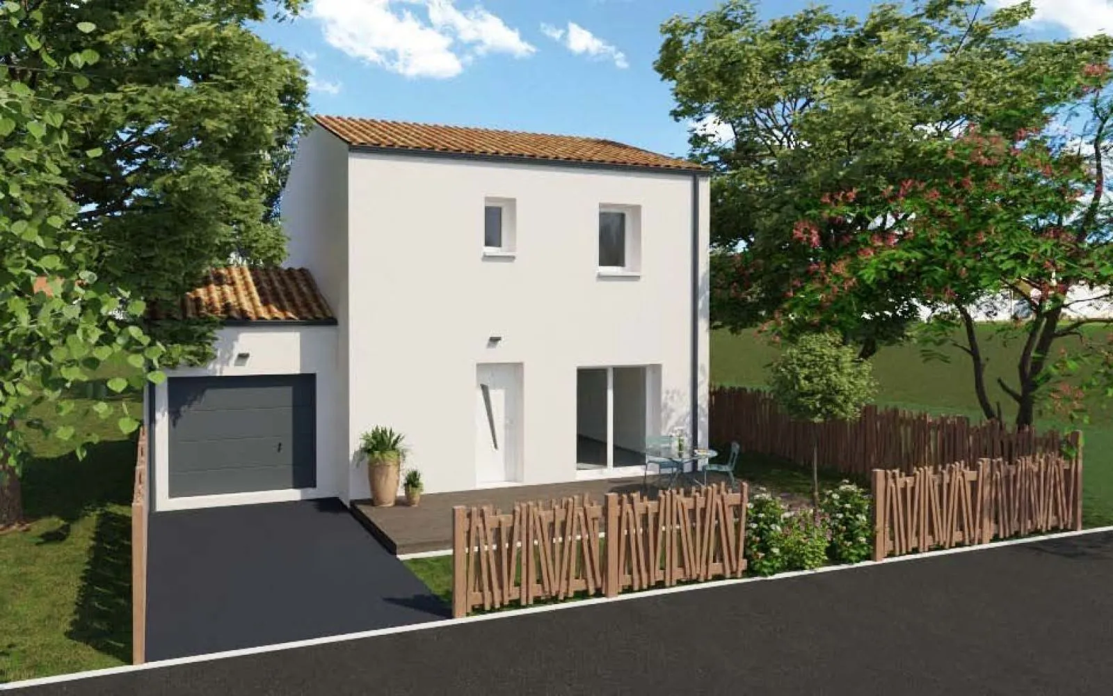 Maison 3 chambres sur un terrain de 268 m² à LA GAUBRETIERE. à La Gaubretière — photo 1