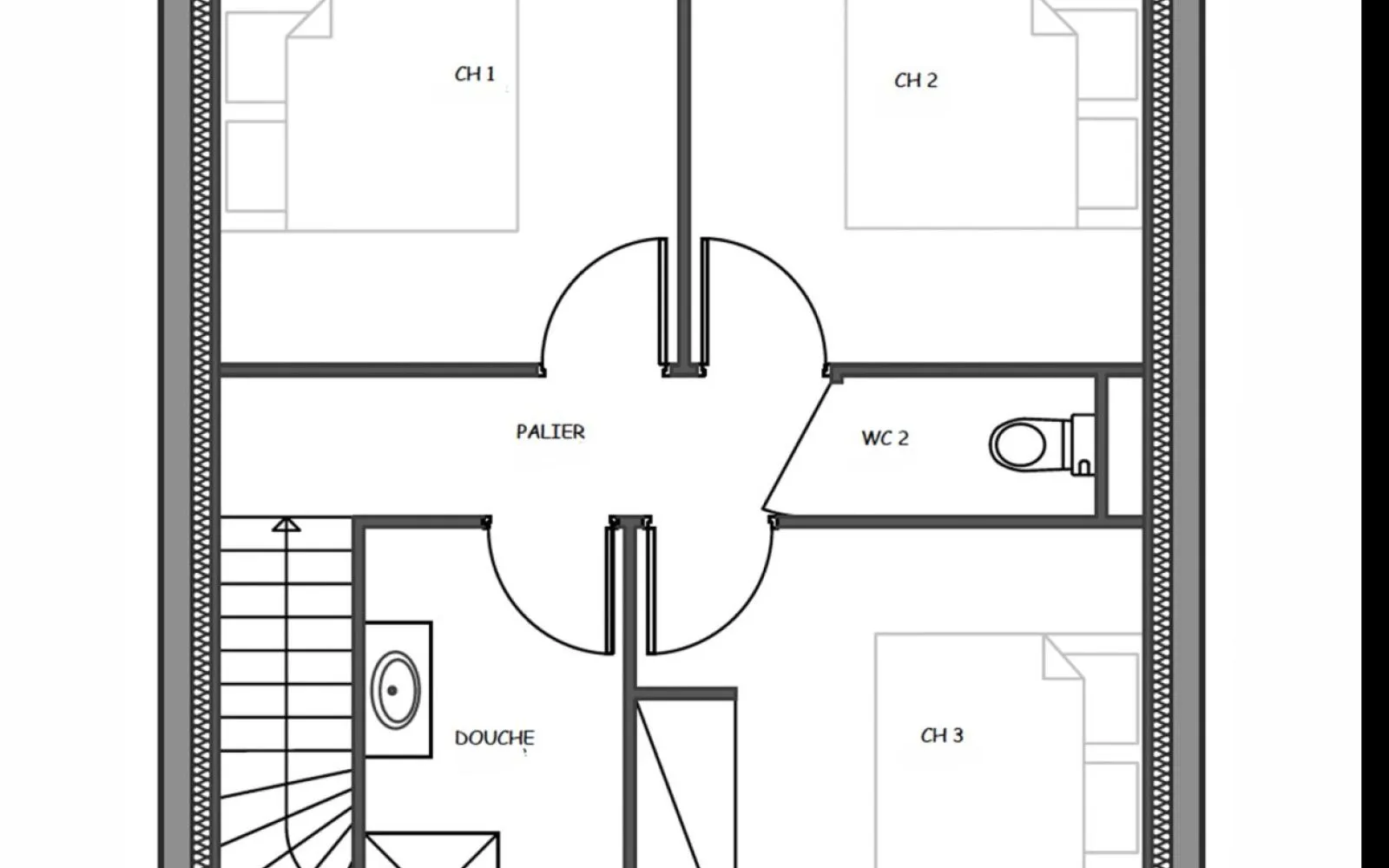 Maison 3 chambres sur un terrain de 268 m² à LA GAUBRETIERE. à La Gaubretière — photo 4