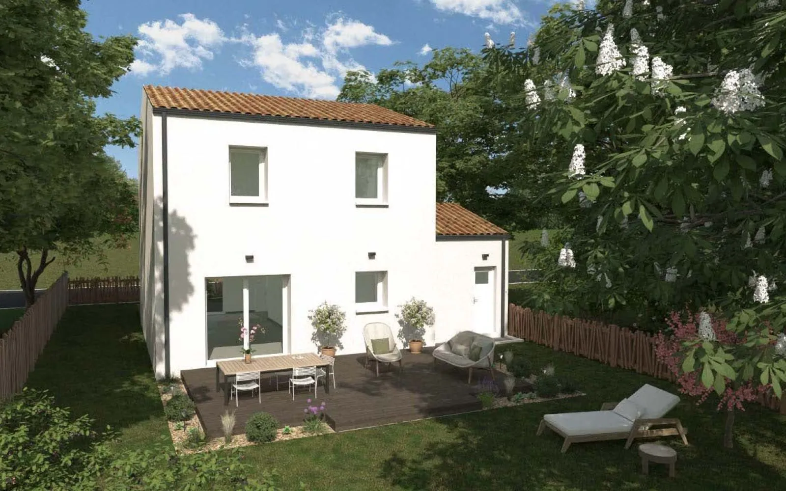 Maison 3 chambres sur un terrain de 268 m² à LA GAUBRETIERE. à La Gaubretière — photo 2