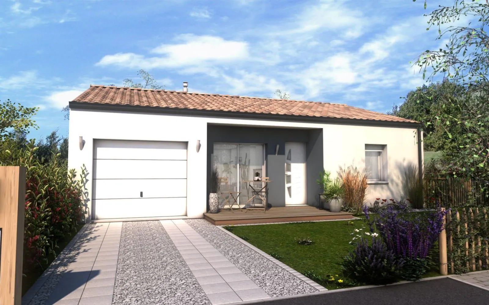 Maison 2 chambres sur un terrain de 389 m² à PAULX. à Paulx — photo 1