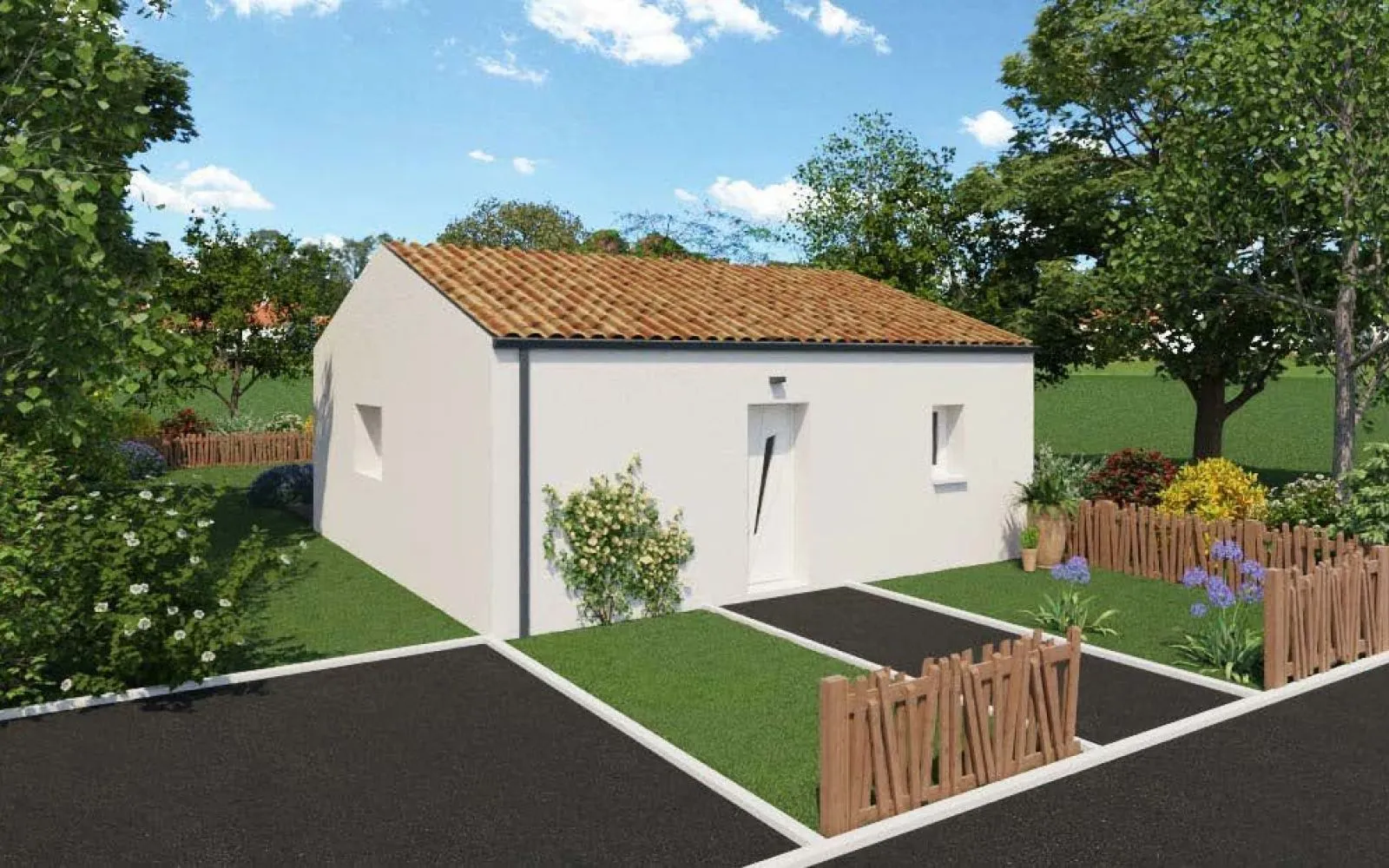 Maison 1 chambres sur un terrain de 308 m² à REAUMUR. à Réaumur — photo 1