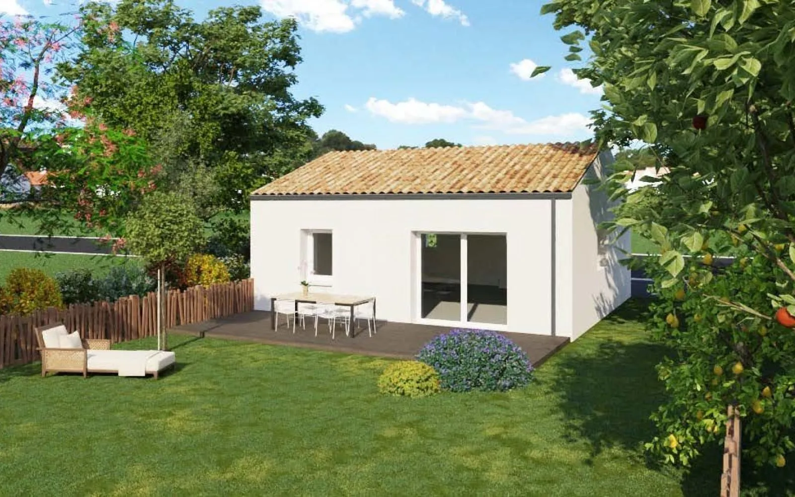 Maison 1 chambres sur un terrain de 308 m² à REAUMUR. à Réaumur — photo 2