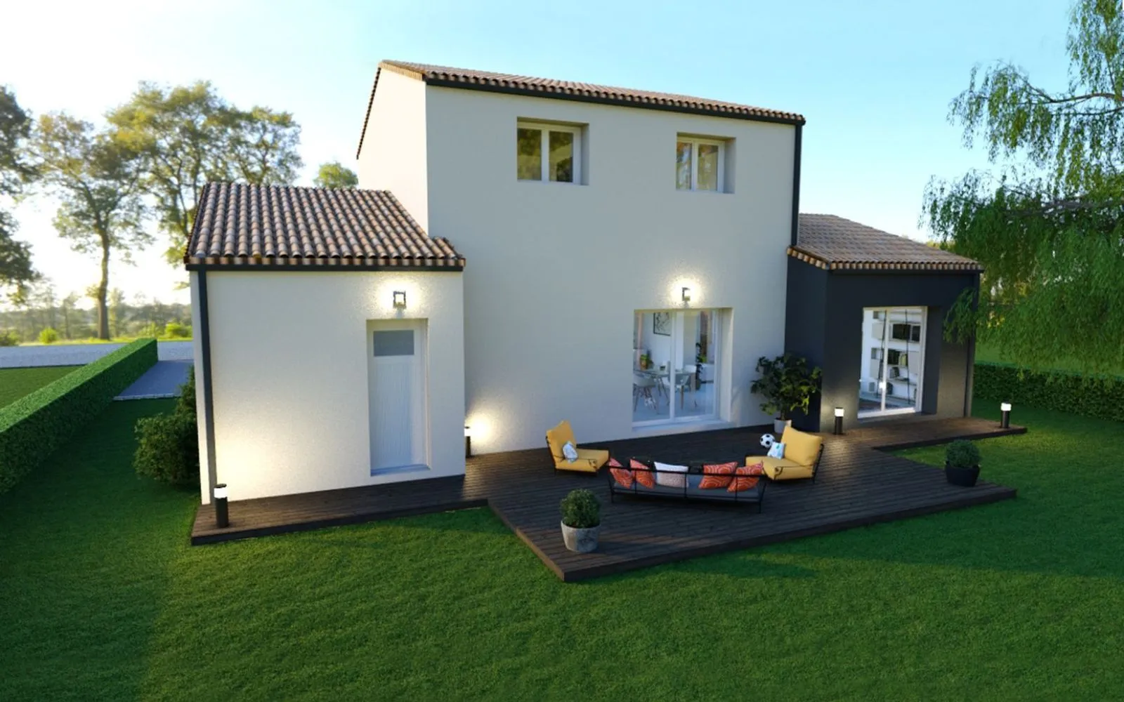 Maison 3 chambres sur un terrain de 247 m² à LA ROCHE-SUR-YON. à La Roche-sur-Yon — photo 2