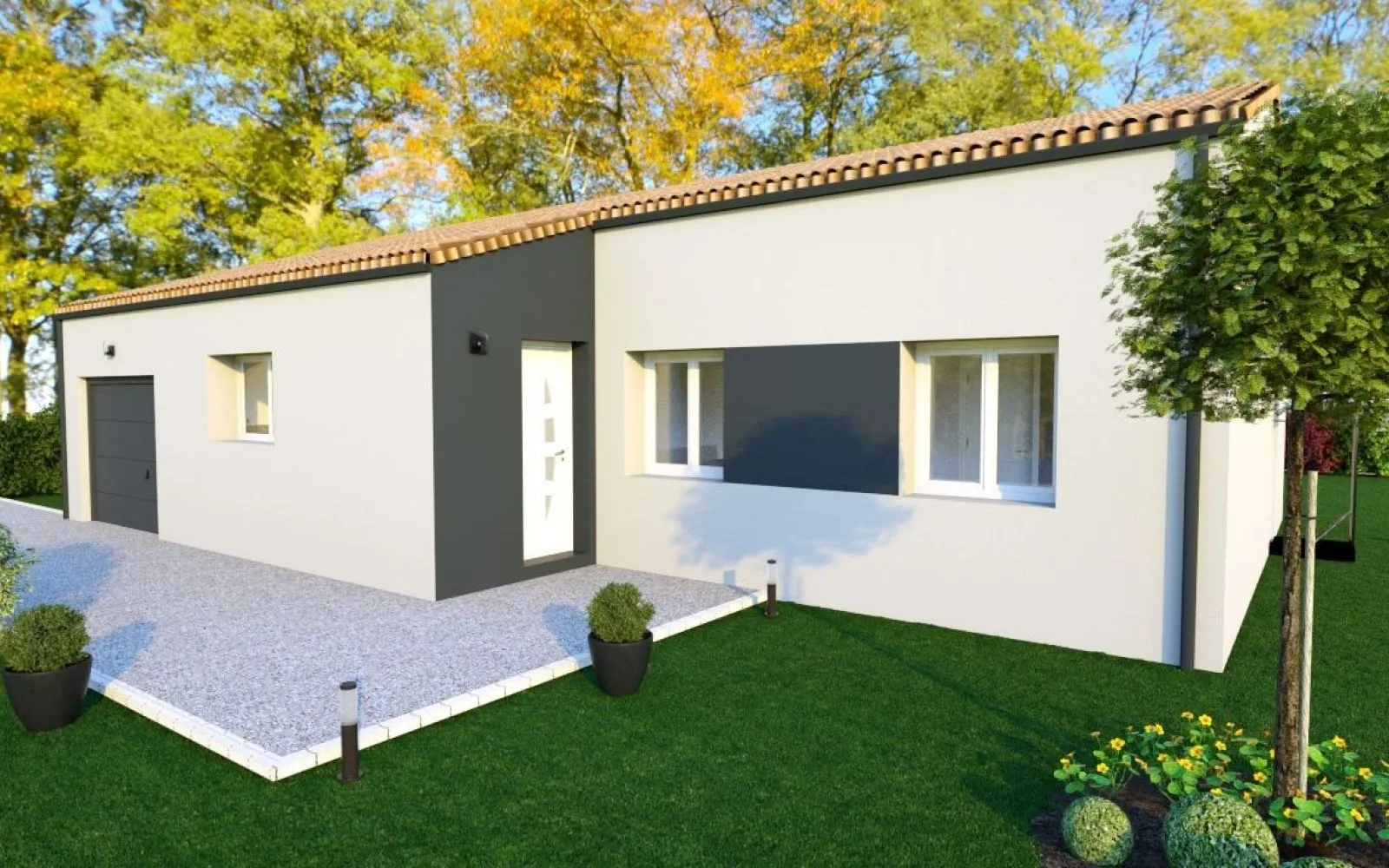 Maison 4 chambres sur un terrain de 345 m² à L'ILE-D'OLONNE. à L'Île-d'Olonne — photo 1