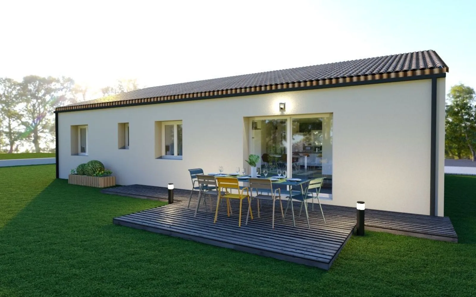 Maison 4 chambres sur un terrain de 345 m² à L'ILE-D'OLONNE. à L'Île-d'Olonne — photo 2
