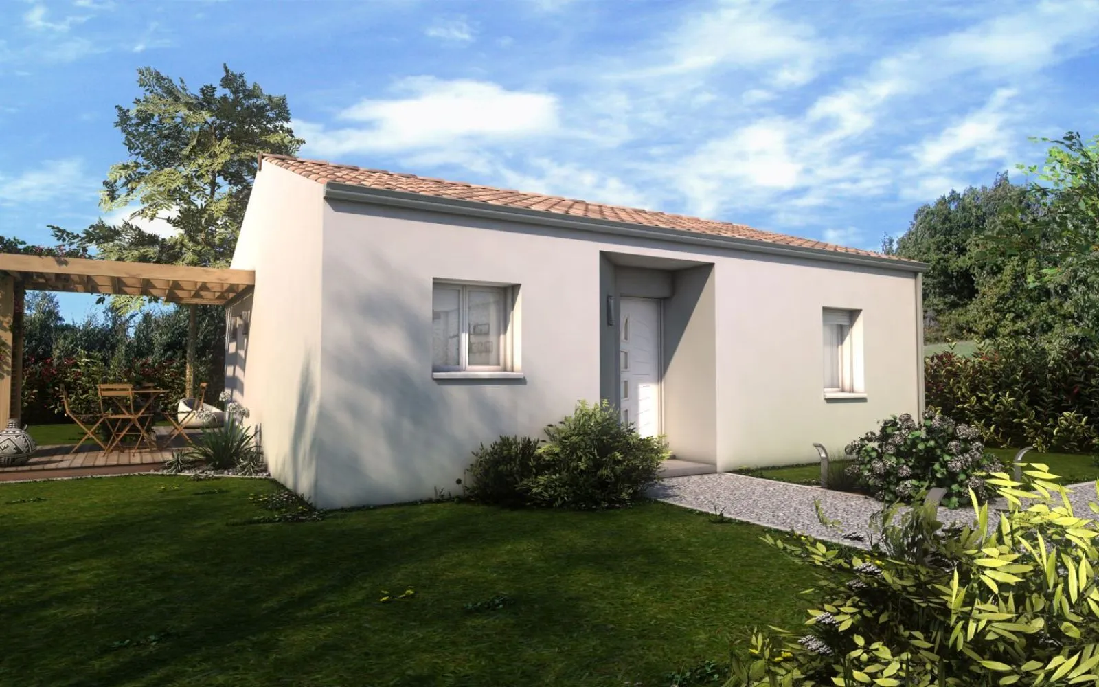Maison 2 chambres sur un terrain de 714 m² à MORMAISON. à Mormaison — photo 1