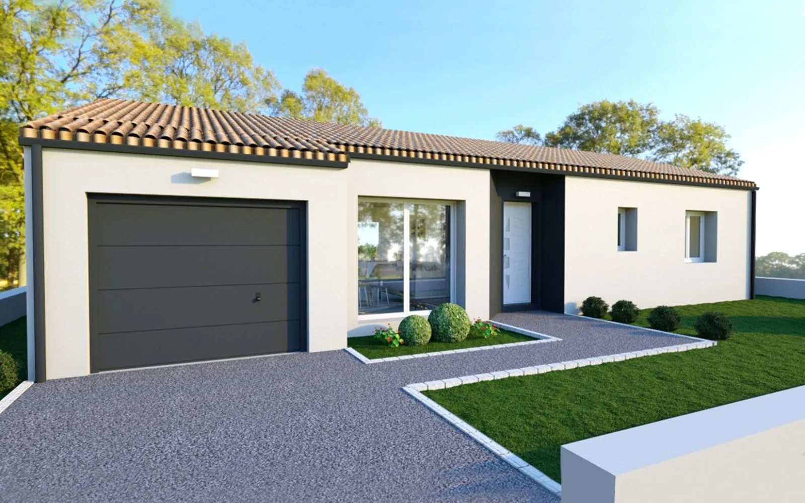 Maison 3 chambres sur un terrain de 345 m² à L'ILE-D'OLONNE. à L'Île-d'Olonne — photo 1