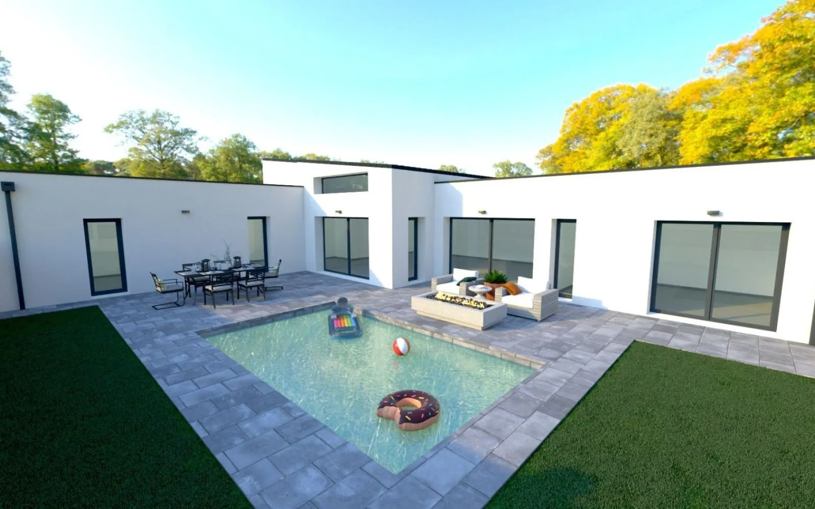 Maison 4 chambres sur un terrain de 742 m² à LES ACHARDS. à Les Achards — photo 1