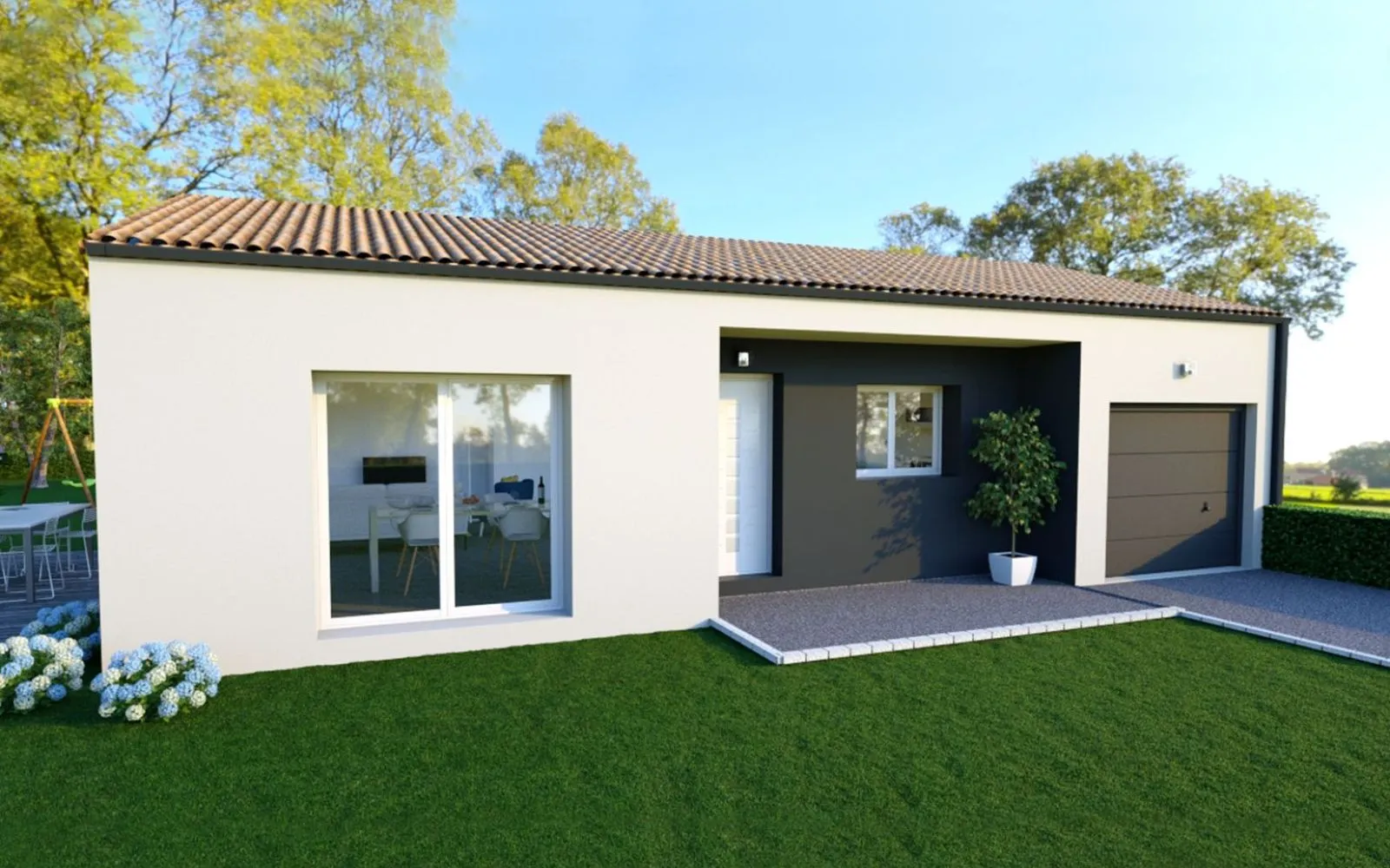 Maison 3 chambres sur un terrain de 345 m² à L'ILE-D'OLONNE. à L'Île-d'Olonne — photo 1