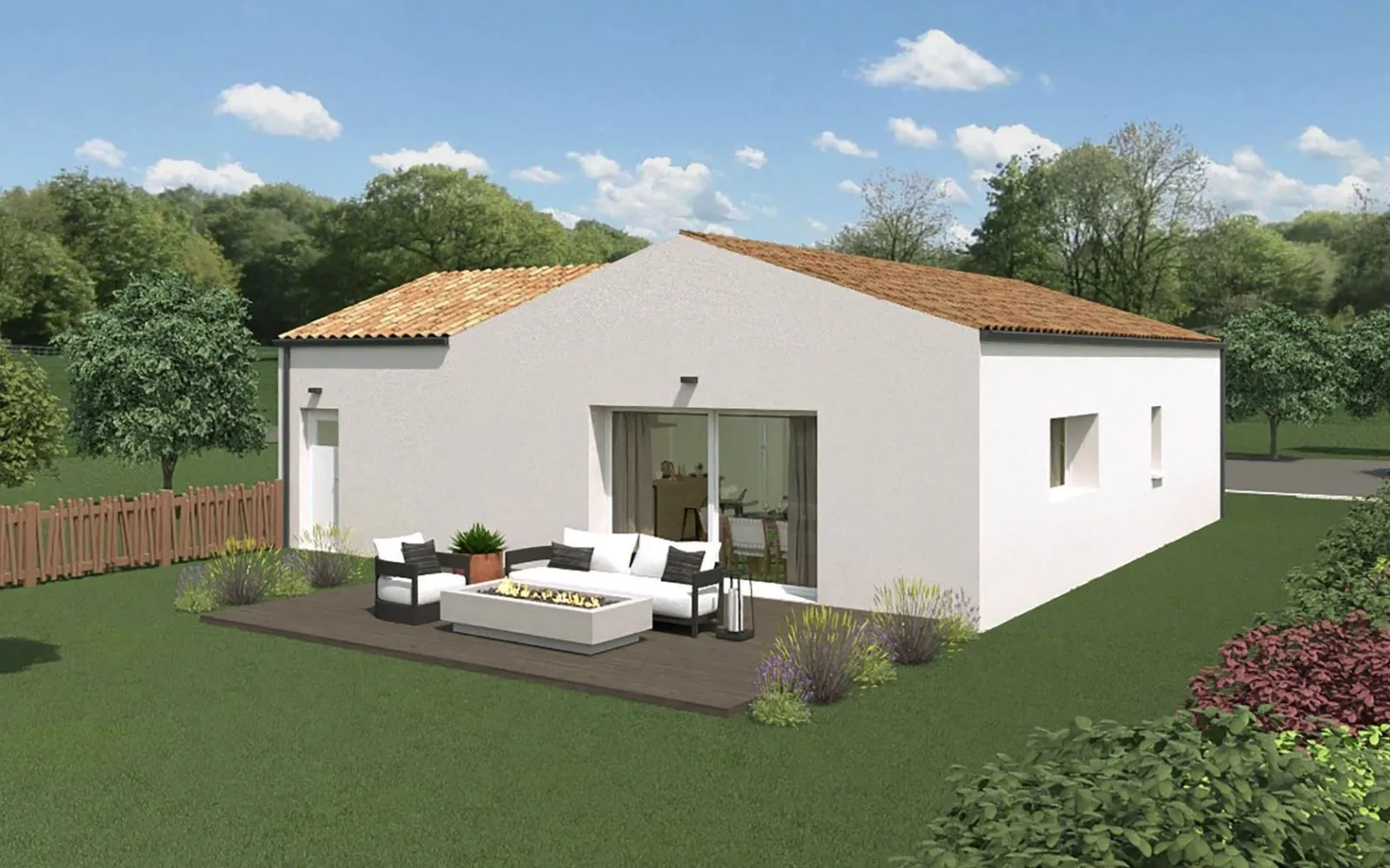 Maison 2 chambres sur un terrain de 345 m² à L'ILE-D'OLONNE. à L'Île-d'Olonne — photo 3