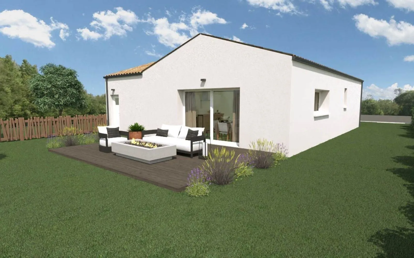Maison 2 chambres sur un terrain de 345 m² à L'ILE-D'OLONNE. à L'Île-d'Olonne — photo 4