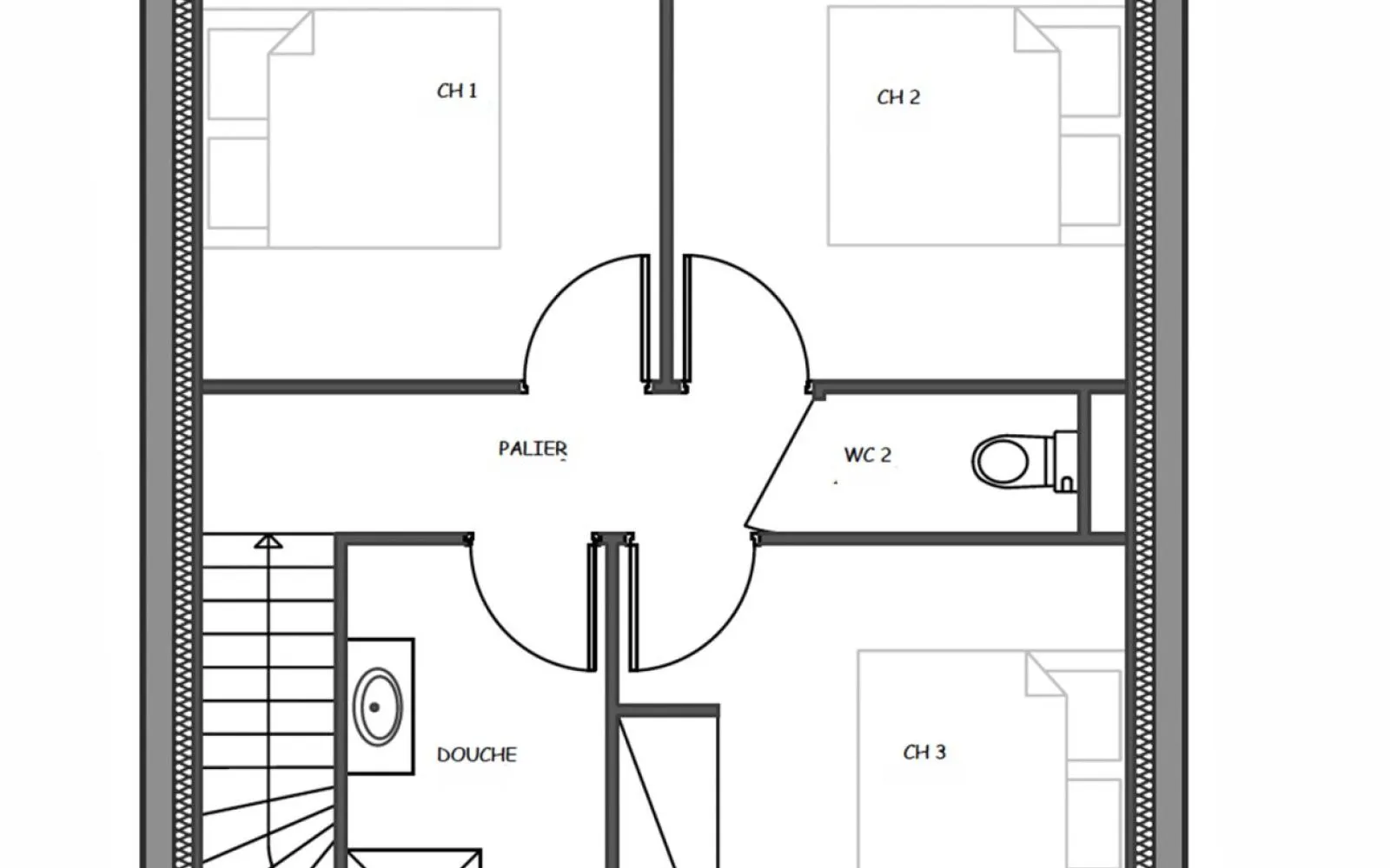 Maison 3 chambres sur un terrain de 350 m² à TREIZE-SEPTIERS. à Treize-Septiers — photo 4