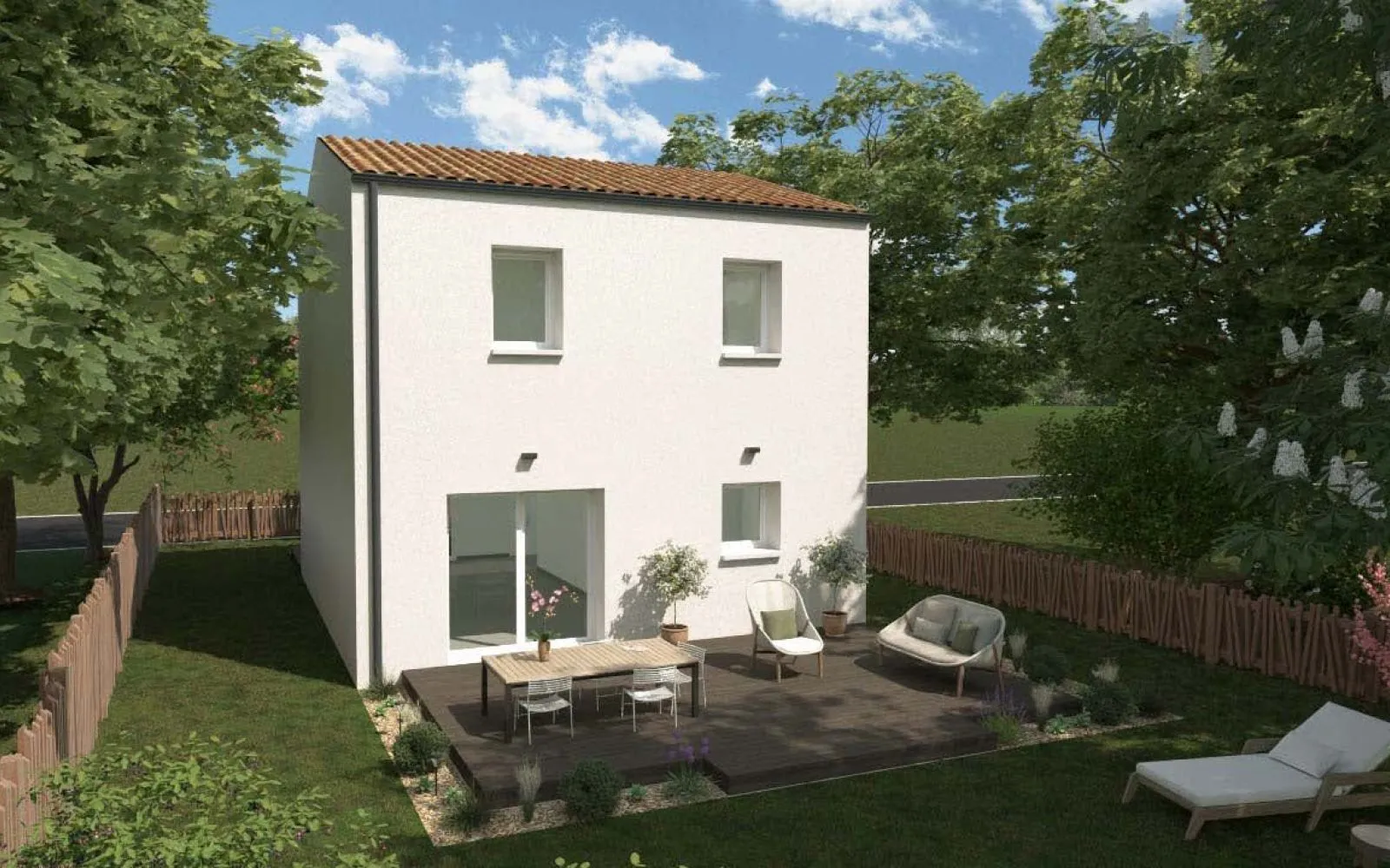 Maison 3 chambres sur un terrain de 350 m² à TREIZE-SEPTIERS. à Treize-Septiers — photo 2