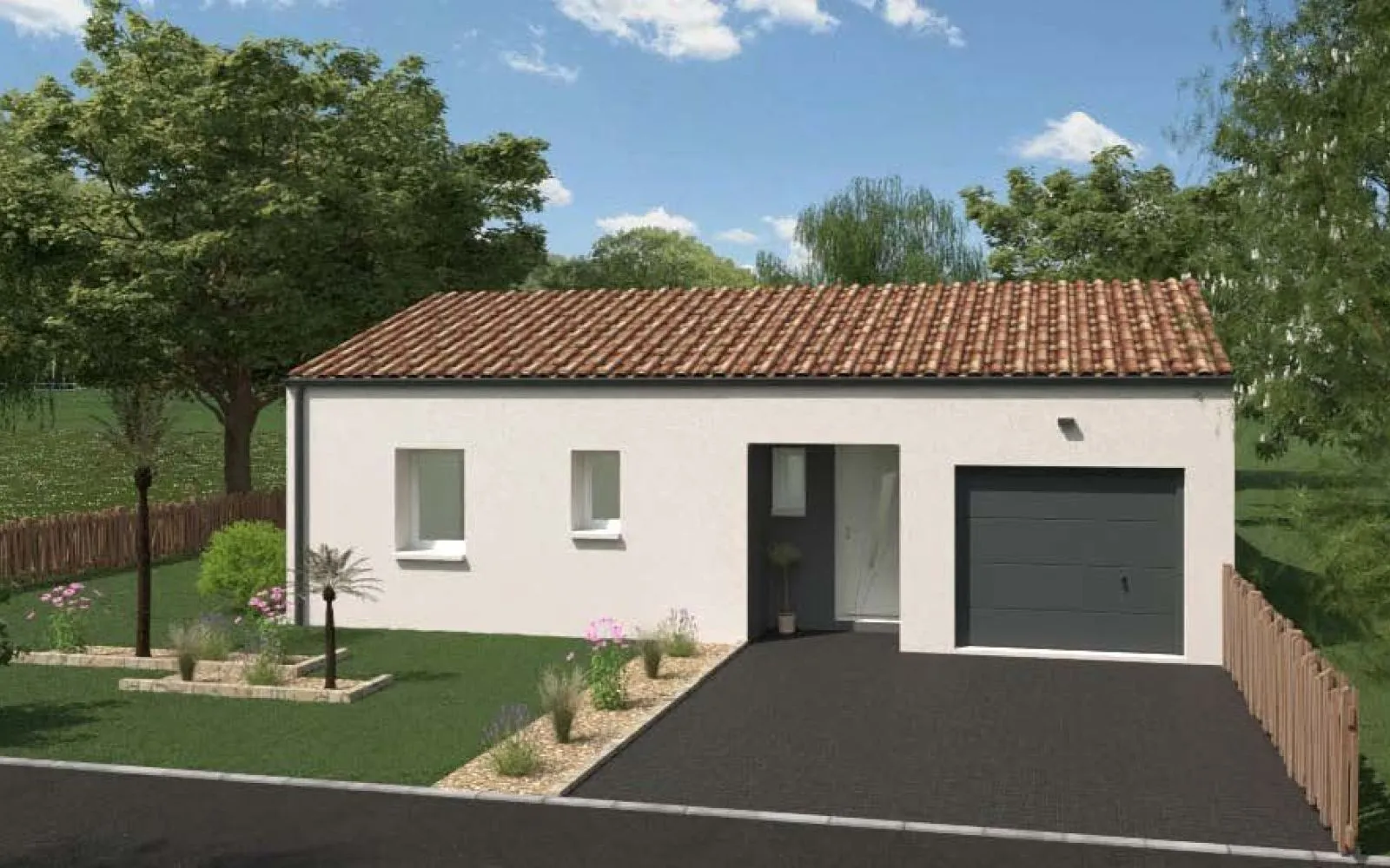 Maison 3 chambres sur un terrain de 217 m² à DOMPIERRE-SUR-YON. à Dompierre-sur-Yon — photo 1