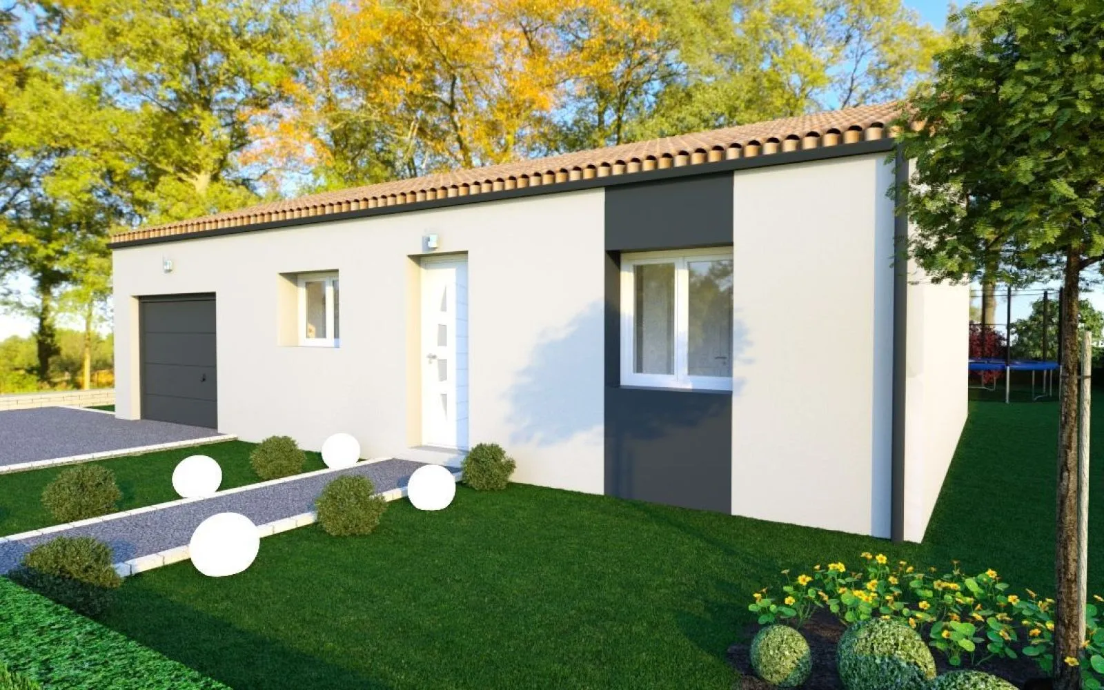 Maison 2 chambres sur un terrain de 200 m² à LA CHEVROLIERE. à La Chevrolière — photo 1