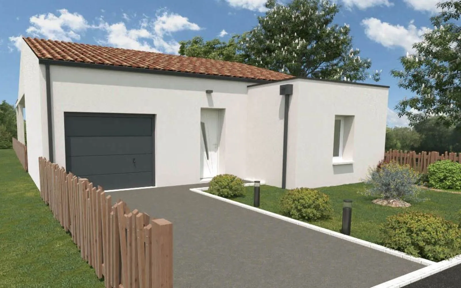 Maison 3 chambres sur un terrain de 398 m² à ANGLES. à Angles — photo 1