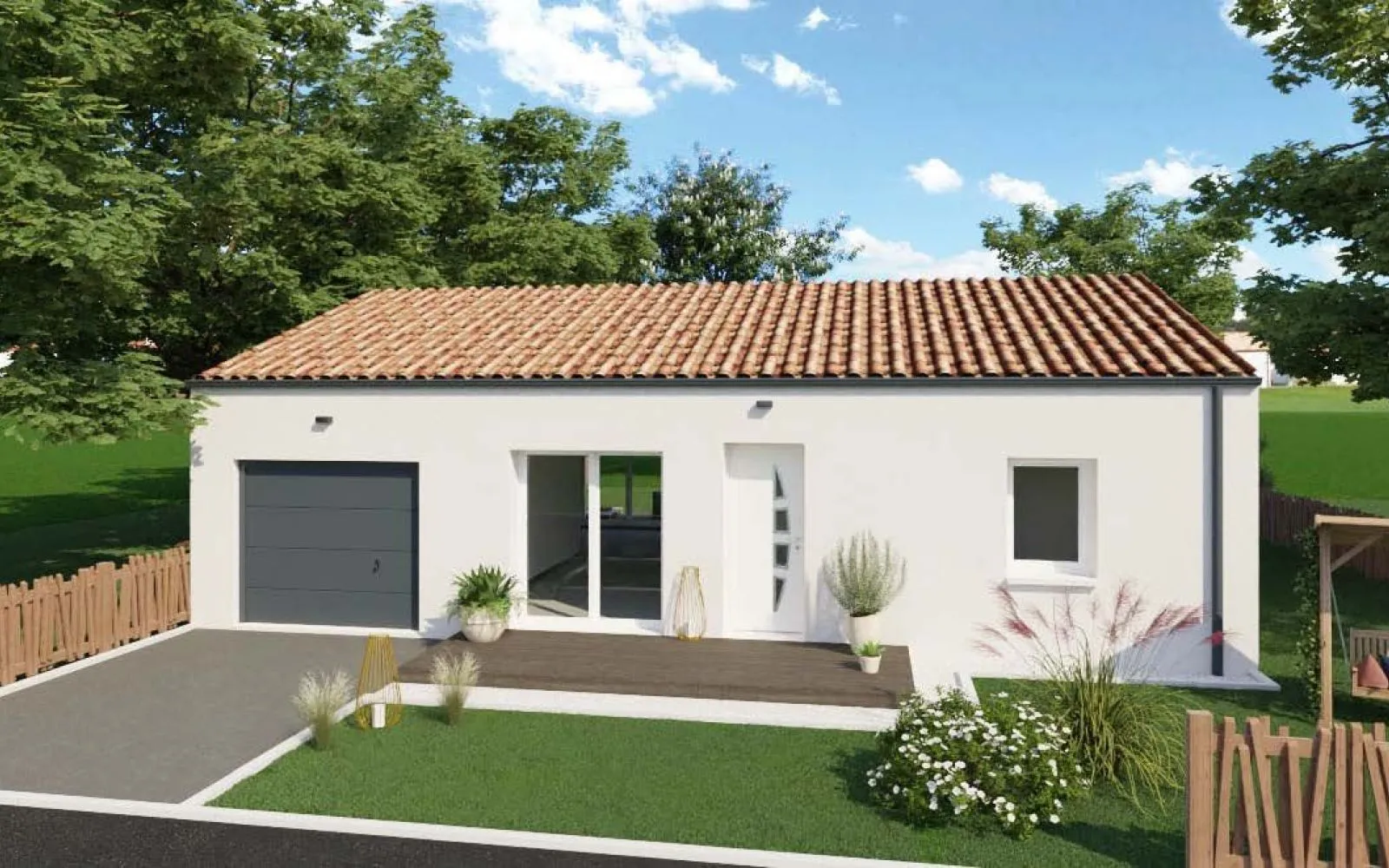 Maison 3 chambres sur un terrain de 433 m² à LA COPECHAGNIERE. à La Copechagnière — photo 1
