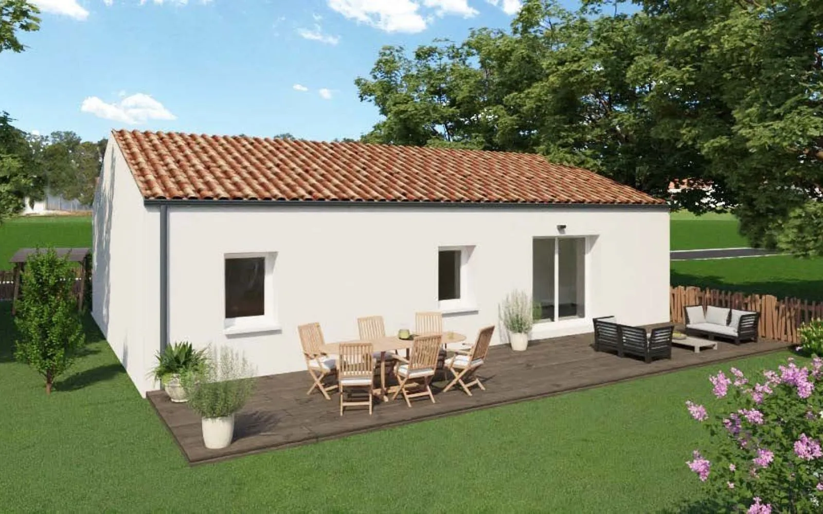 Maison 3 chambres sur un terrain de 433 m² à LA COPECHAGNIERE. à La Copechagnière — photo 2
