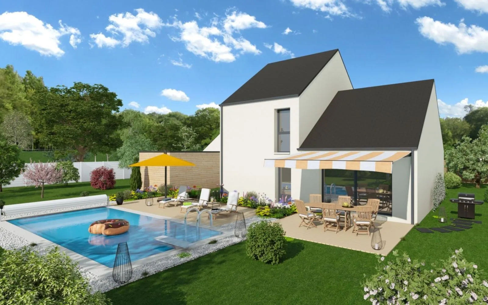 Projet de construction d'une maison 110.54 m² avec terrain à MOULT (14) à Moult — photo 2