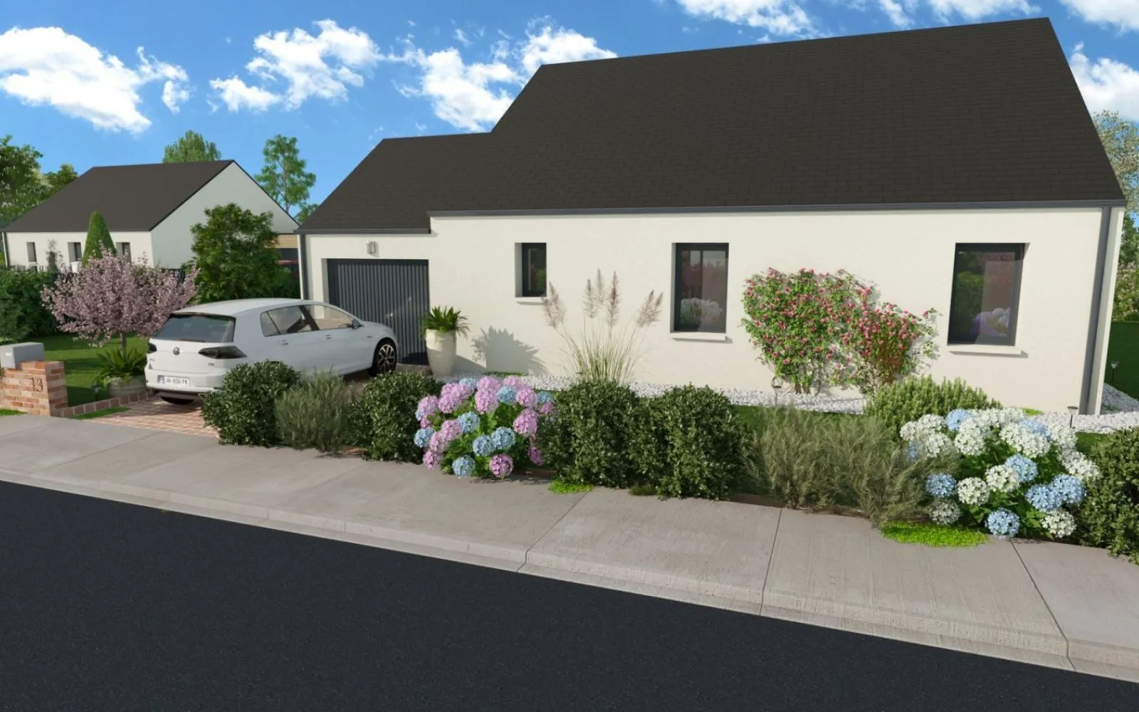 Projet de construction d'une maison 89.33 m² avec terrain à MOULT (14) à Moult — photo 1