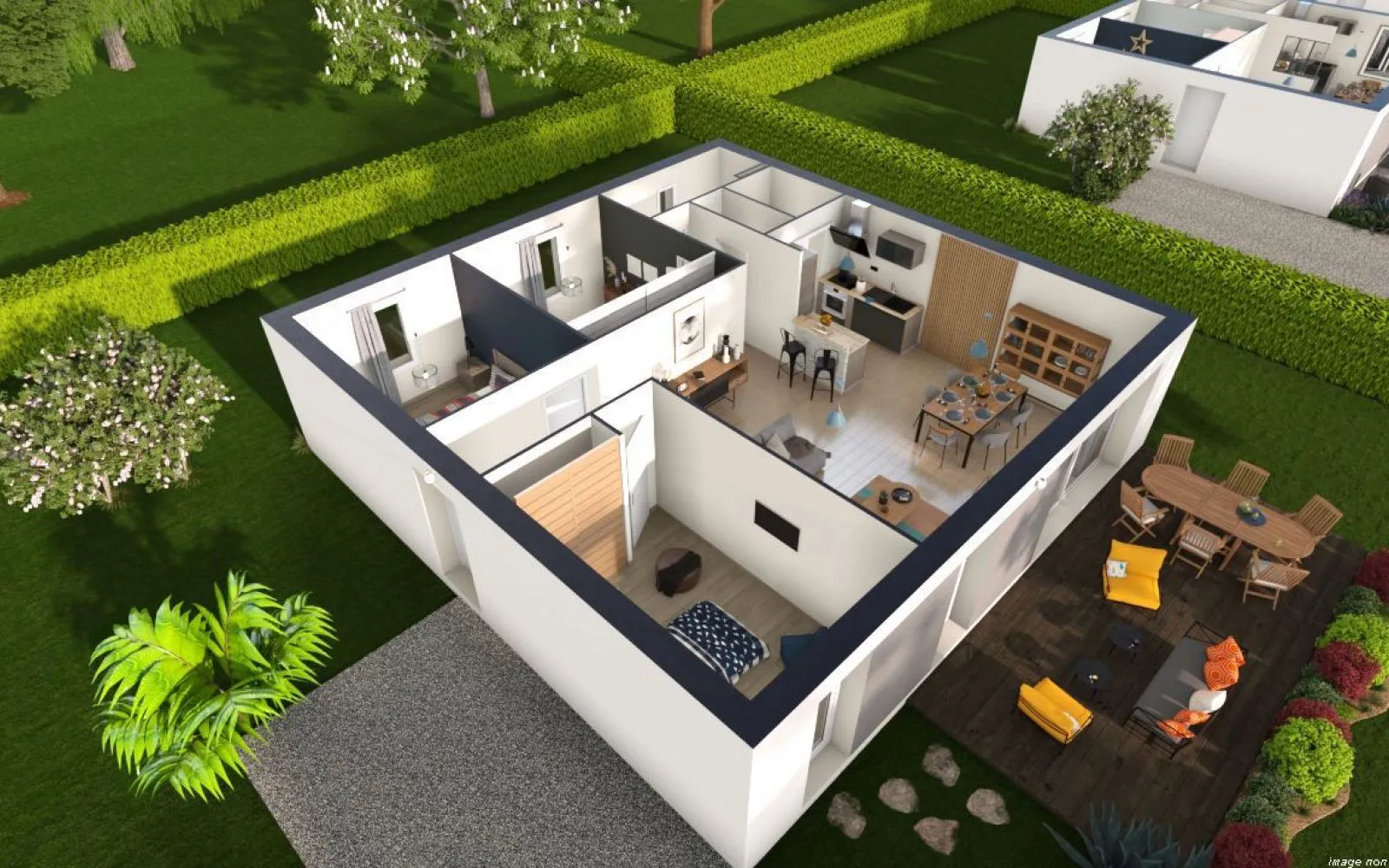 Projet de construction d'une maison 89.33 m² avec terrain à COUDES (63) à Coudes — photo 4