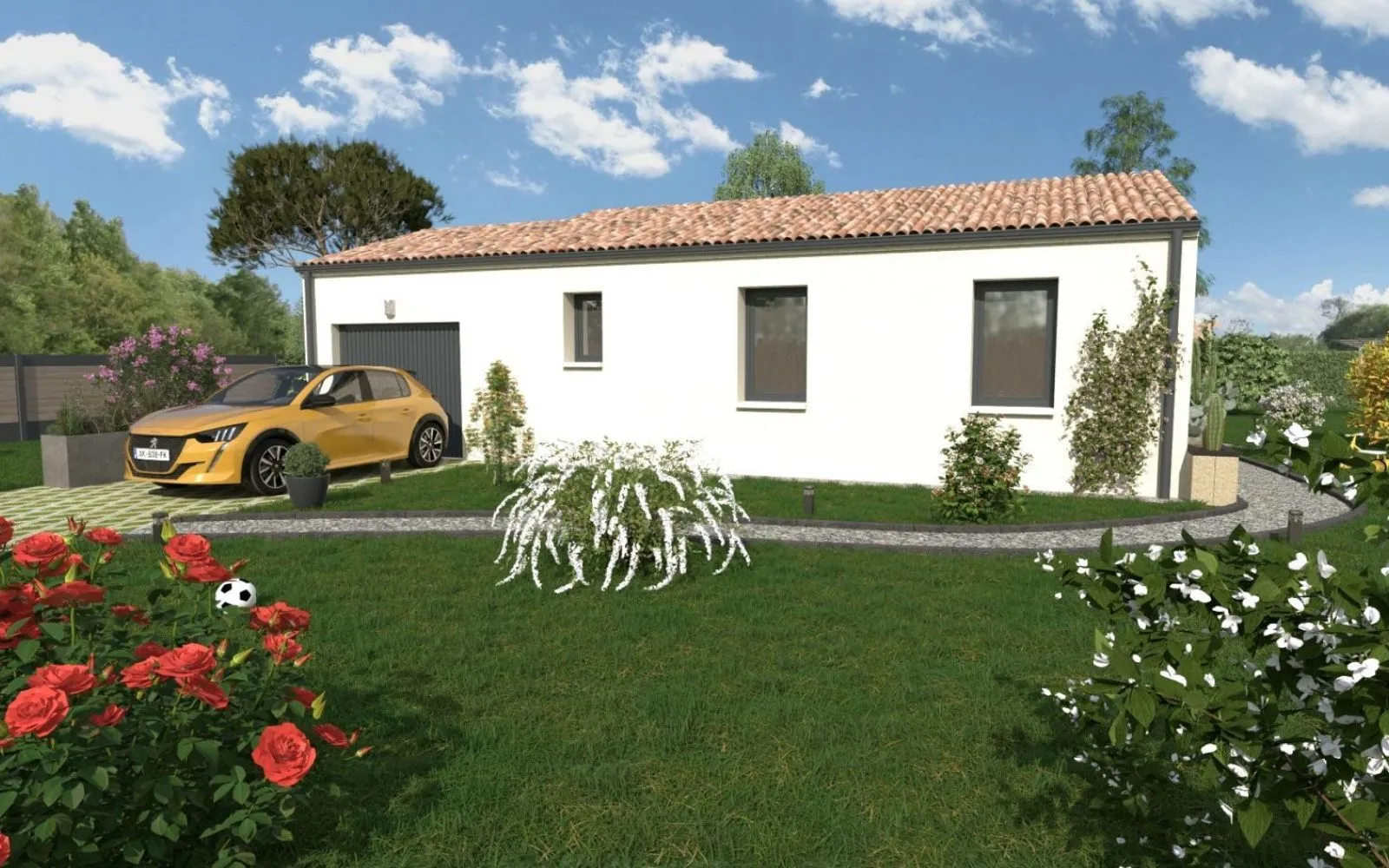 Projet de construction d'une maison 62 m² avec terrain à COUDES (63) à Coudes — photo 1