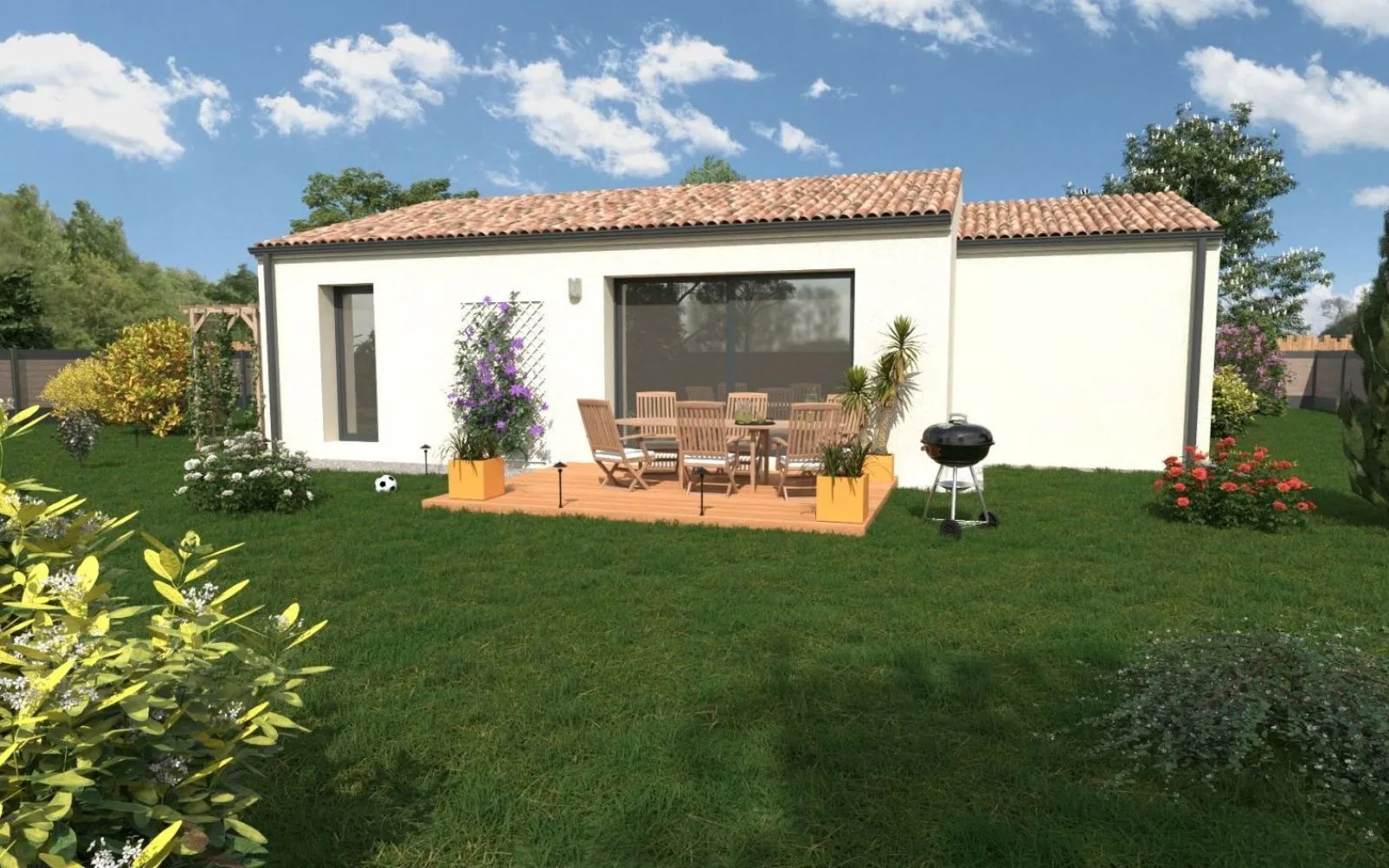 Projet de construction d'une maison 62 m² avec terrain à COUDES (63) à Coudes — photo 2