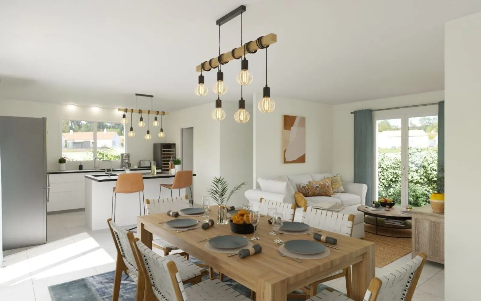 Projet de construction d'une maison 93 m² avec terrain à VIELLE-SAINT-GIRONS (40) à Vielle-Saint-Girons — photo 3