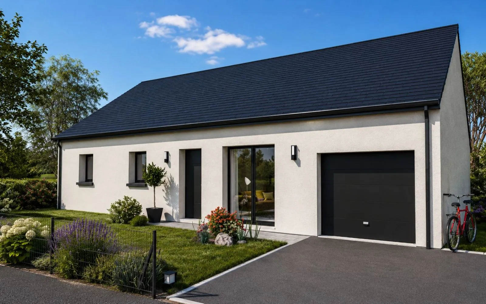 Projet de construction d'une maison 95 m² avec terrain à LE FAOU (29) à Le Faou — photo 1