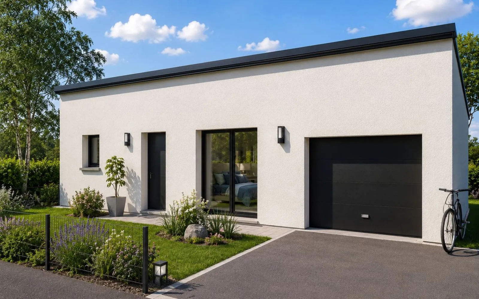 Projet de construction d'une maison 75 m² avec terrain à LE FAOU (29) à Le Faou — photo 1
