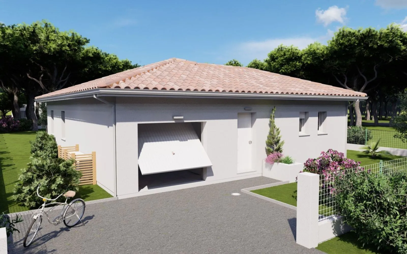 Projet de construction d'une maison 87 m² avec terrain à VILLENEUVE-DE-MARSAN (40) à Villeneuve-de-Marsan — photo 2