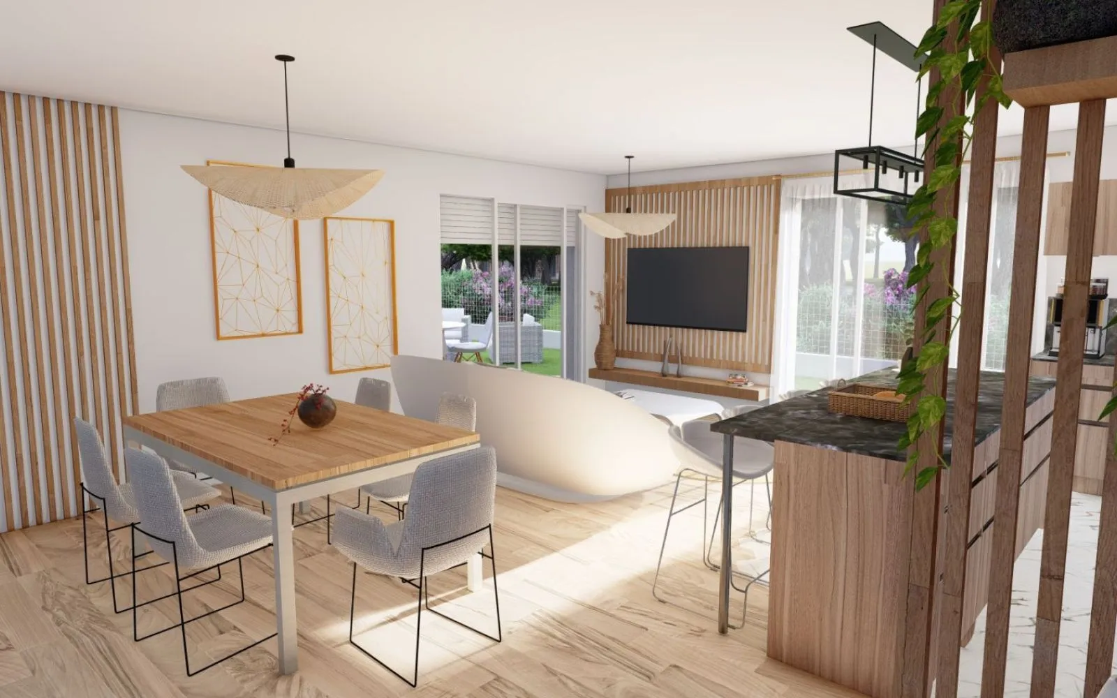 Projet de construction d'une maison 87 m² avec terrain à VILLENEUVE-DE-MARSAN (40) à Villeneuve-de-Marsan — photo 6
