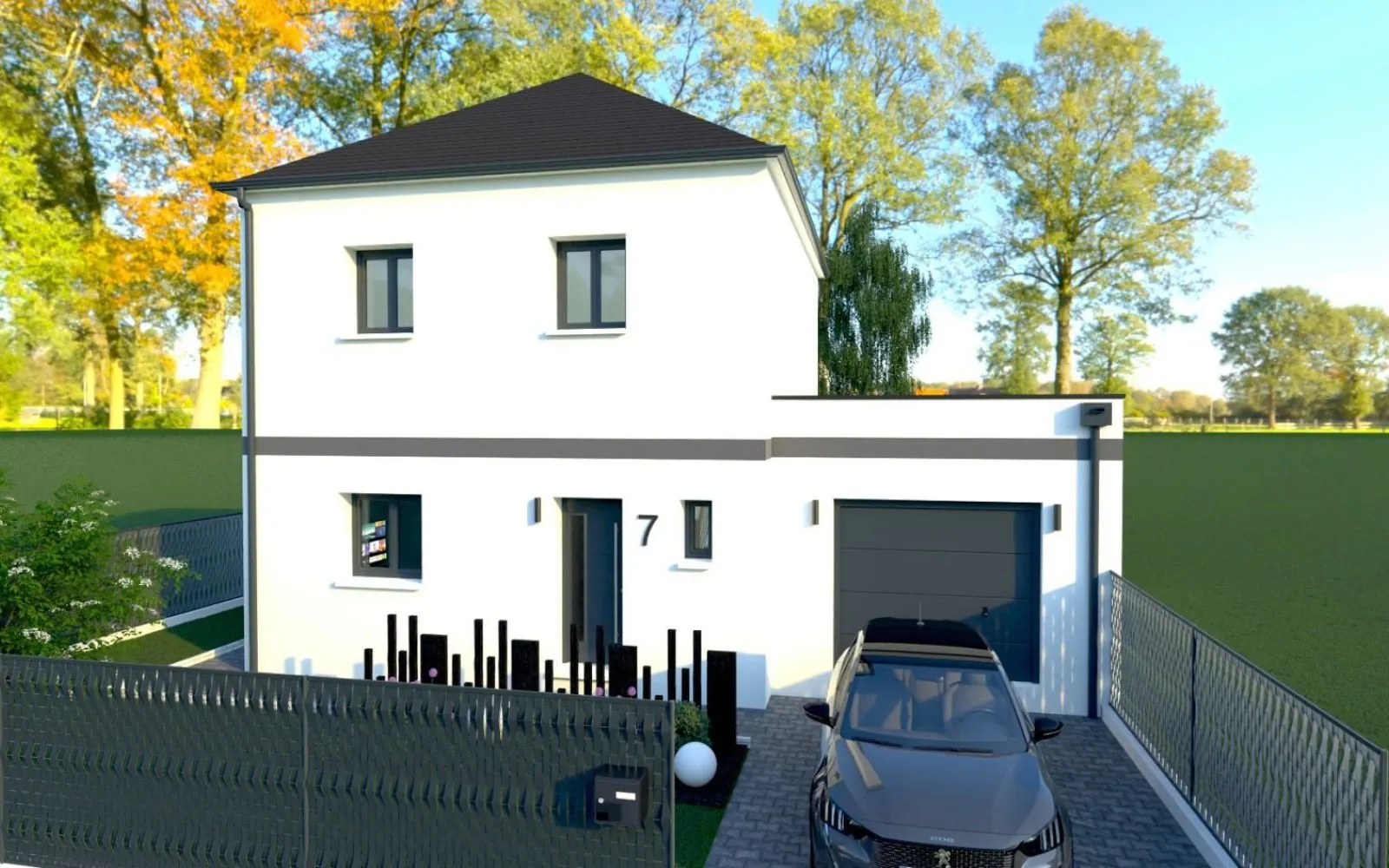Maison 94 m² avec terrain à AILLY-SUR-SOMME (80) à Ailly-sur-Somme — photo 1