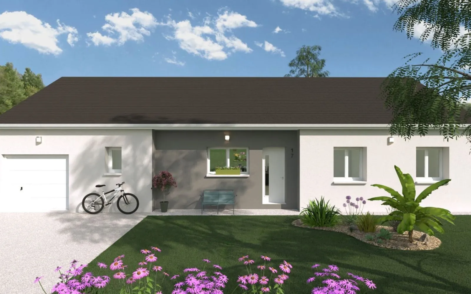 Projet de construction d'une maison 101 m² avec terrain à ESTIVAREILLES (03) à Estivareilles — photo 1