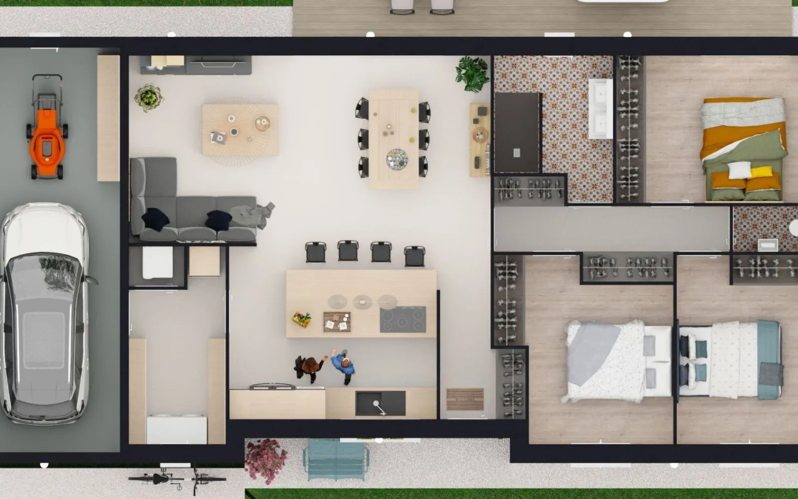 Projet de construction d'une maison 101 m² avec terrain à ESTIVAREILLES (03) à Estivareilles — photo 3