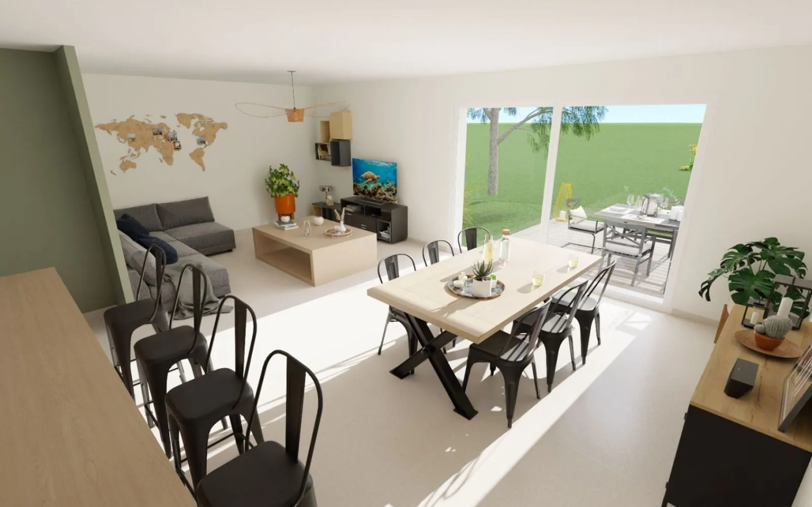 Projet de construction d'une maison 101 m² avec terrain à ESTIVAREILLES (03) à Estivareilles — photo 4