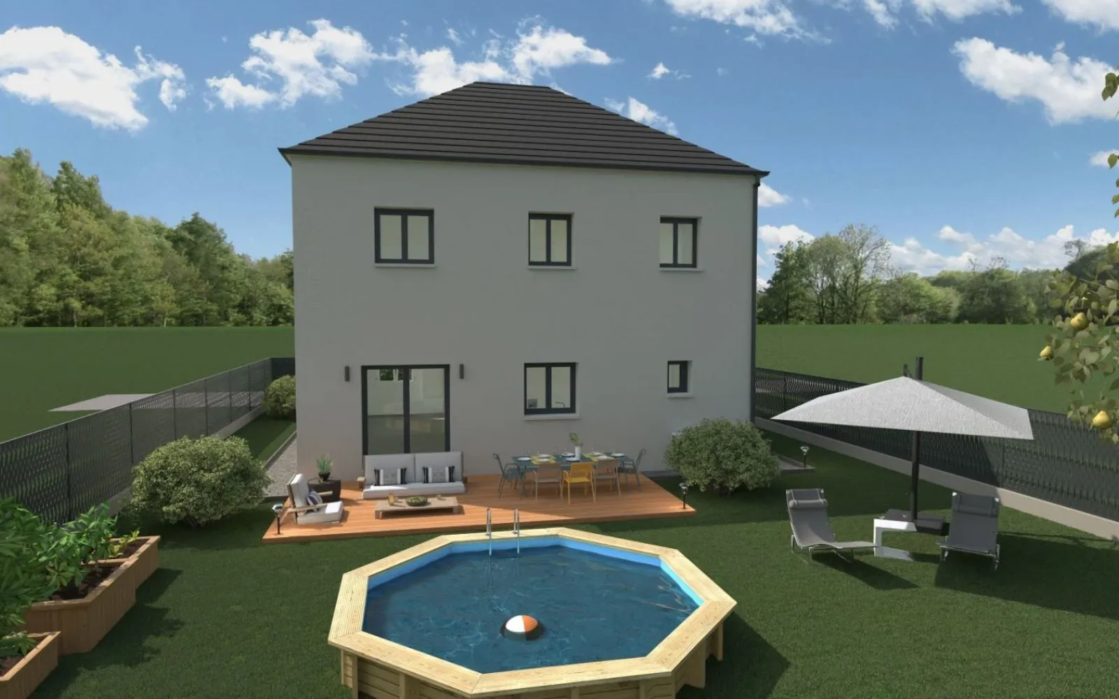 Maison 115 m² avec terrain à AILLY-SUR-SOMME (80) à Ailly-sur-Somme — photo 2