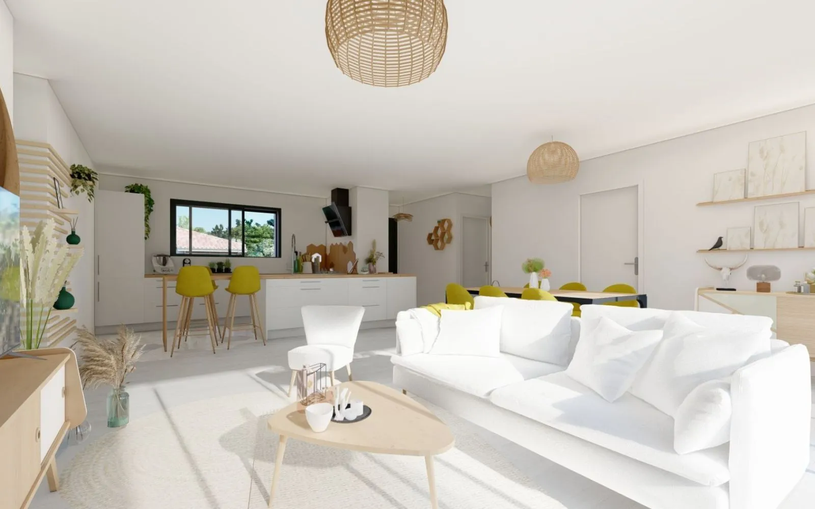 Projet de construction d'une maison de 128 m² avec terrain à ROQUEFORT (40) à Roquefort — photo 2