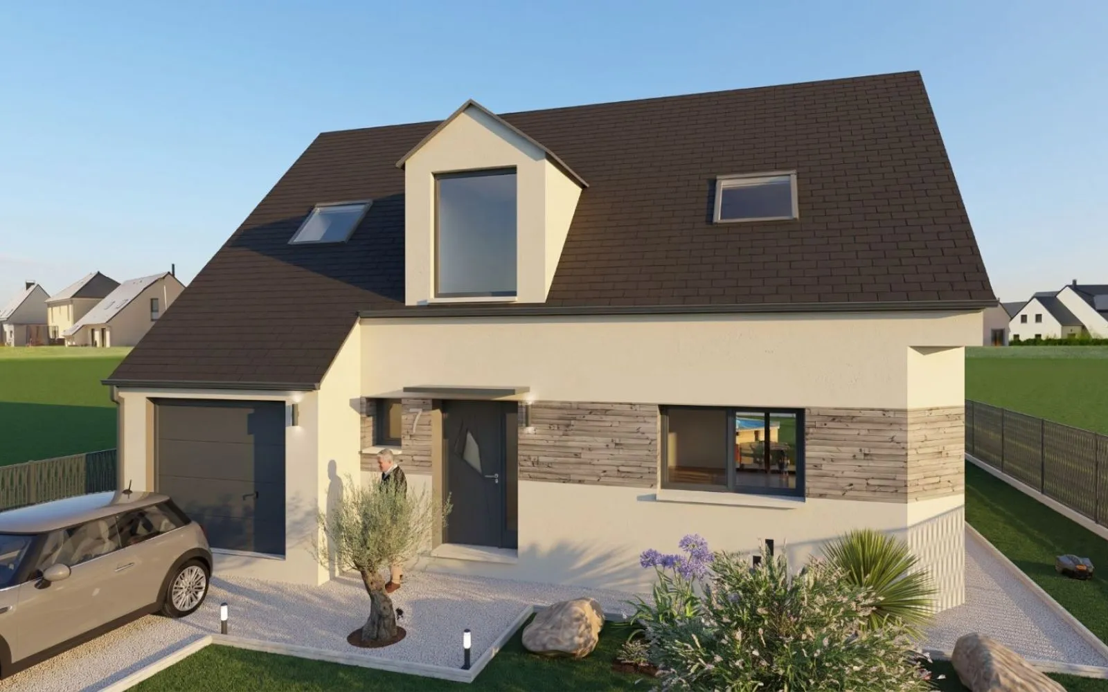 Maison 110 m² avec terrain à LONGUEAU (80) à Longueau — photo 1