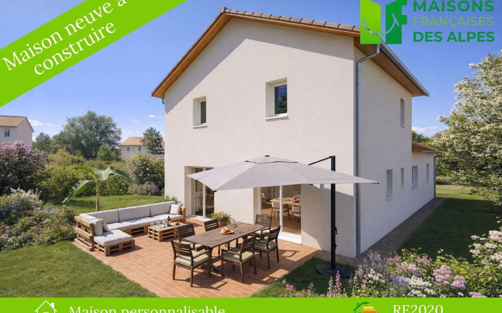 Projet de construction d'une maison 90 m² avec terrain à JARRIE (38) à Jarrie — photo 1