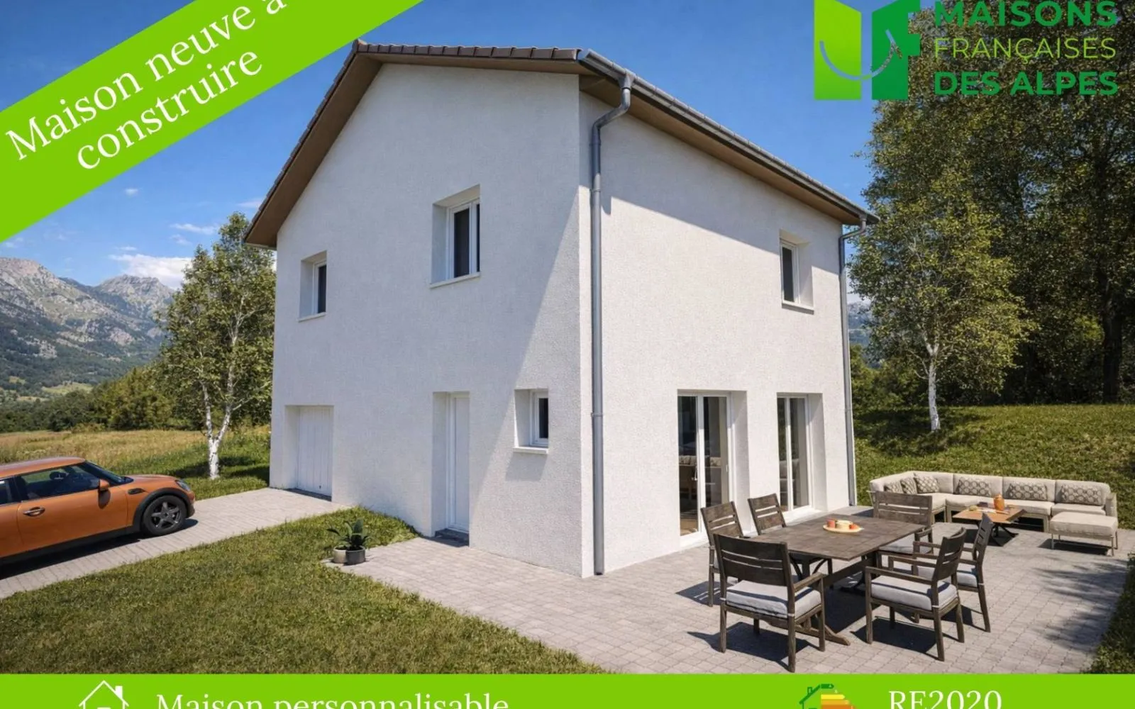 Projet de construction d'une maison 105 m² avec terrain à JARRIE (38) à Jarrie — photo 1